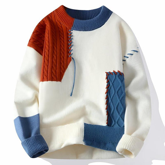 Knitted Multi-Coloured Sweater