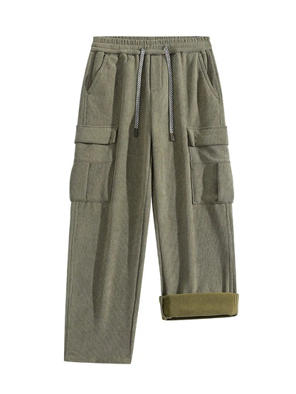 Fleece Lined Corduroy Pants