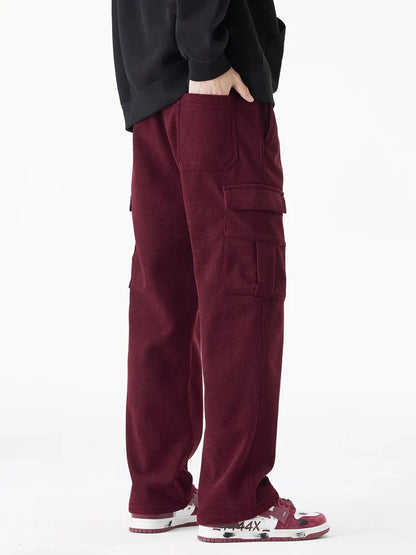 Fleece Lined Corduroy Pants