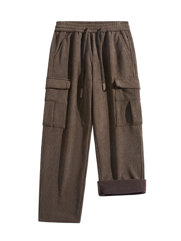 Fleece Lined Corduroy Pants