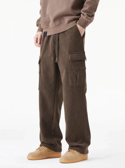 Fleece Lined Corduroy Pants